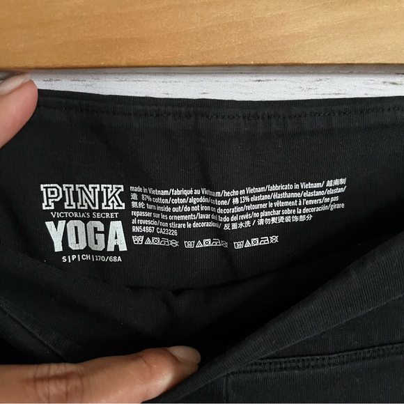 PINK black leggings - Picture 7 of 7